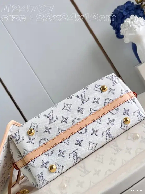 Rep ladies PM-29*24*12cm CARRYALL LOUIS VUITTON 0520